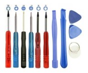 11 Tools Set Kit for ALL Garmin GPS - Quest Nuvi More - Battery Pry Tool & Torx