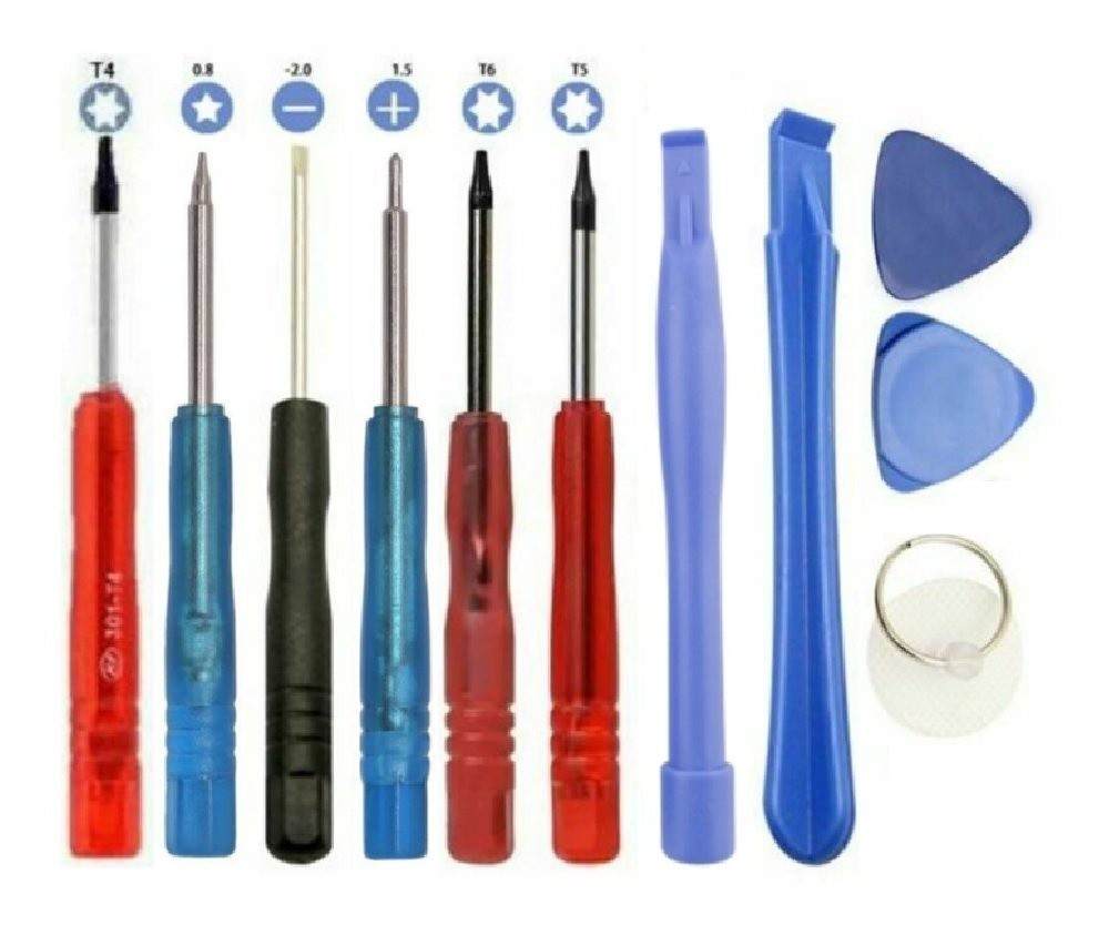 11 Tools Set Kit for ALL Garmin GPS - Quest Nuvi More - Battery Pry Tool & Torx