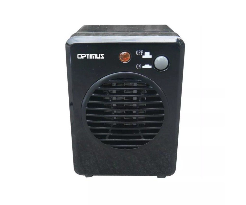 Black Optimus H-7800 Portable Mini Ceramic Space Heater 300watt - USA & Fast!