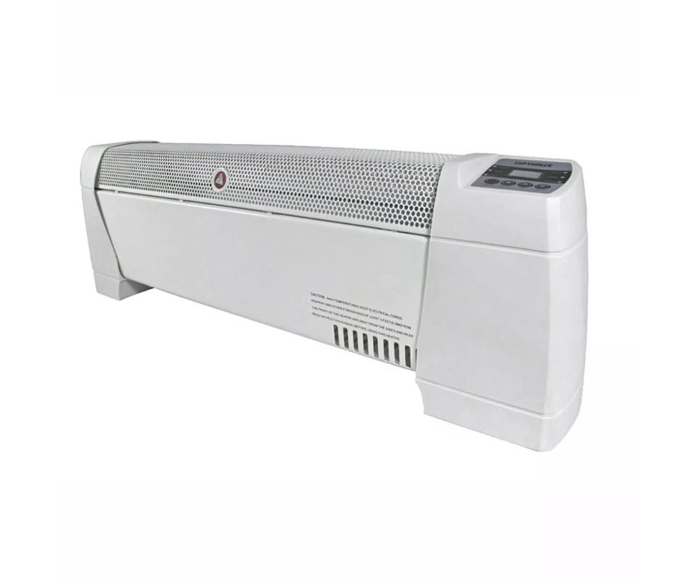 Optimus H-3603 30 in. Baseboard Convection Heater w/ Digital Display Thermostat