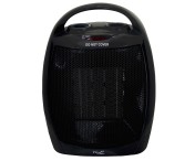 Black Vie Air 1500W Portable Ceramic Fan Space Heater w/ Adjustable Thermostat