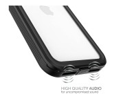 Black + Clear Body Glove Waterproof Case for Apple iPhone 15 Pro Max - USA Fast!