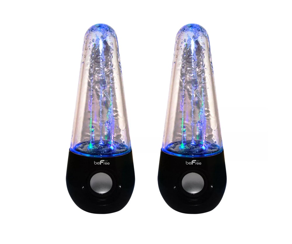 New Black Befree Bluetooth Speaker LED Dancing Water Multimedia Speakers - Fast!